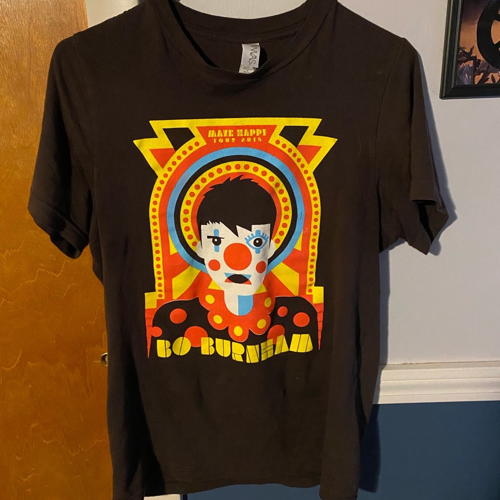 Authentic Bo Burnham Maze Happy Tour T-shirt 2015